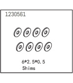 Shims 6*2.5*0.5 (8)