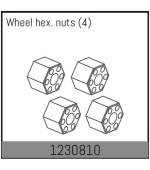 1230810 - Wheel Hex Hubs 12mm (4)