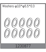 1230877 - 10*5.5*0.3 Washers (10)