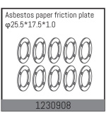 1230908 - Differential paper gasket 25.5*17.5*1.0 (10)