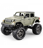 RC Crawler Jeep Wrangler Pickup 1:14 2,4 GHz - Zelená