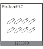 1230870 - 2*9.7 Pin Set (10)