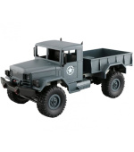 RC auto MILITARY TRUCK - šedá