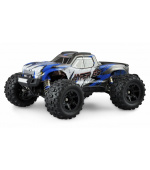 AMEWI Hyper Go Monster Truck s GPS 4WD 1:16 RTR. brushed, LED, modrý